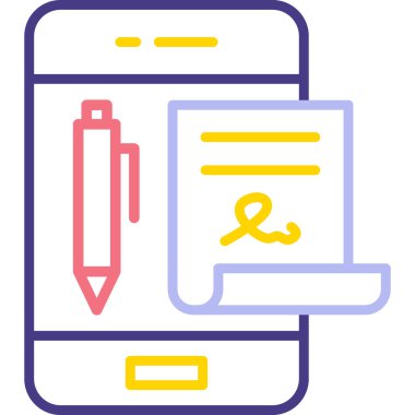 Web tasarım simgesi, cep telefonu ve dizüstü bilgisayar