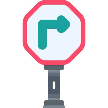 Trafik ışığı simgesi vektör illüstrasyonu