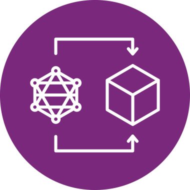 seo modern simgesinin vektör illüstrasyonu