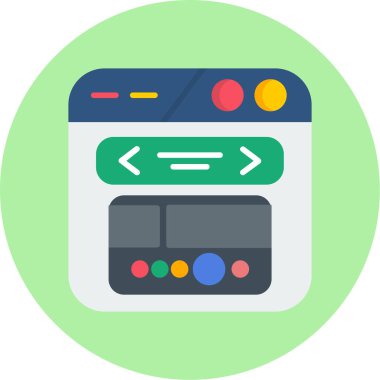 İnternetten alışveriş. Basit resimleme