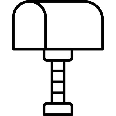 Bahçe küreği. Web simgesi basit tasarım