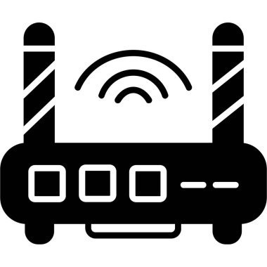 wifi simgesi vektör illüstrasyonu