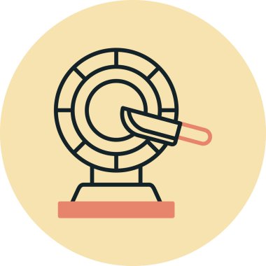 top vektör simgesi modern basit illüstrasyon