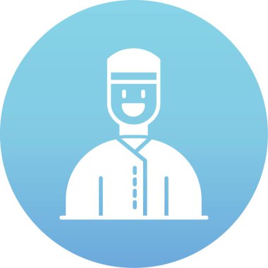 doktor vektör simgesi modern basit vektör illüstrasyonu