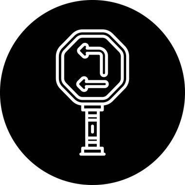 Modern b 'nin vektör illüstrasyonu