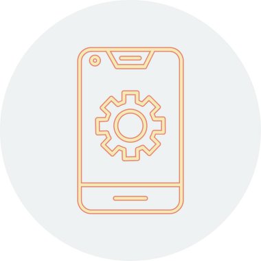 Ayarlama. Web simgesi basit illüstrasyon