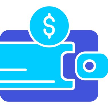 Dolar. Web simgesi basit tasarım