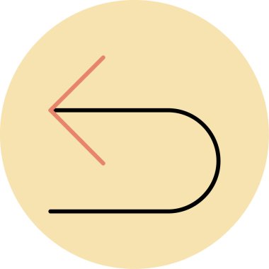 ok simgesi vektör illüstrasyonu