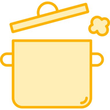 yiyecek web simgesi, vektör illüstrasyonu