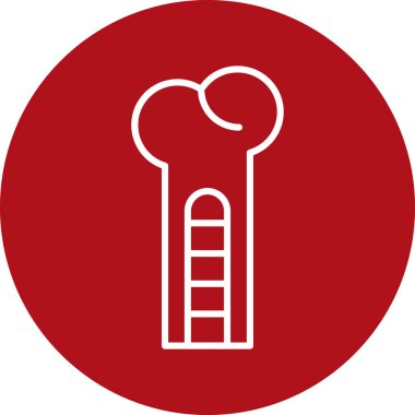 Pişirme simgesinin vektör illüstrasyonu