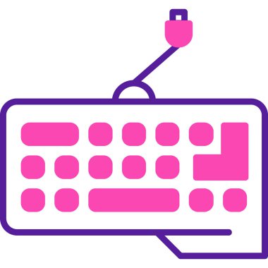 Bilgisayar klavyesi. Resim simgesi