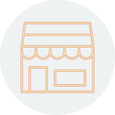 Yapı simgesinin vektör illüstrasyonu