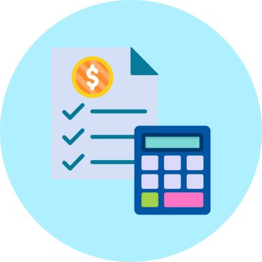 hesap makinesi hesap makinesi simgesi düz biçimli