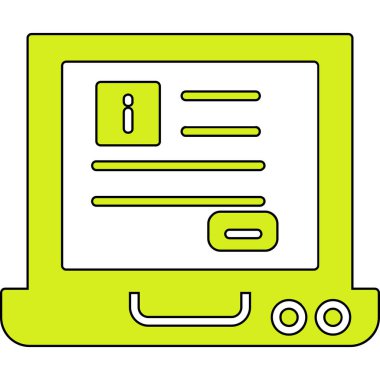 dizüstü bilgisayar ve defter tasarımı, vektör illüstrasyonu