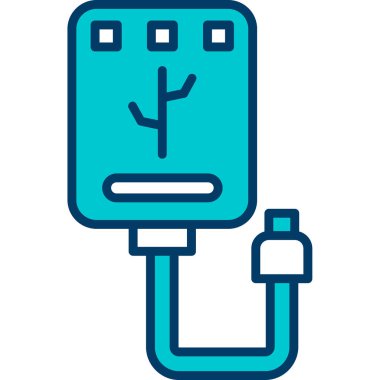 Fiş. Web simgesi basit tasarım