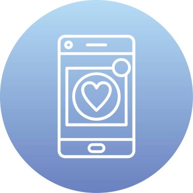 hareket eden telefon vektör çizim