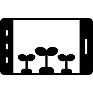 çiçek simgesi vektör illüstrasyonu