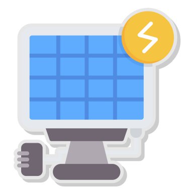 elektrik enerjisi simgesi