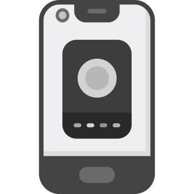 akıllı telefon simgesi vektör illüstrasyonu