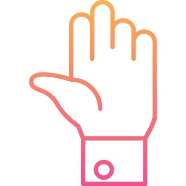 Bir simgenin vektör illüstrasyonu