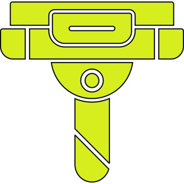 Çekiç ağı simgesi basit tasarım