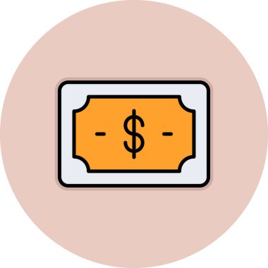 Modern simgenin vektör illüstrasyonu