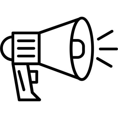 Megafon simgesi, özet biçimi