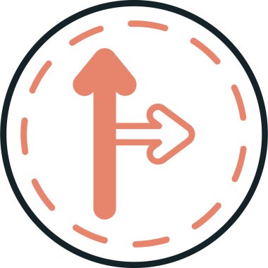 ok yönü simgesi doldurulmuş özet biçimi