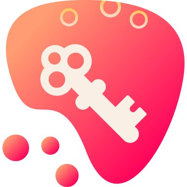 Beyin. Web simgesi basit illüstrasyon