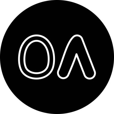 Seo simgesinin vektör illüstrasyonu