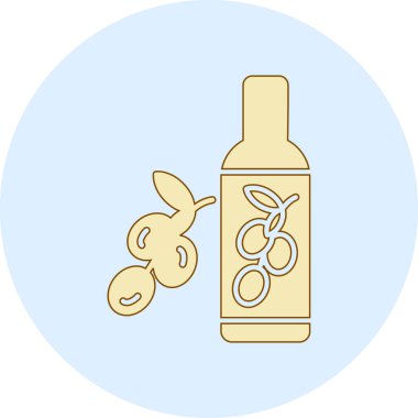 Tatlım. Web simgesi basit illüstrasyon