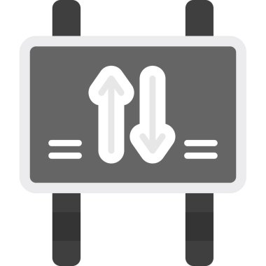 Aşağı ok vektör simgesi