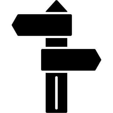 ok yönü simgesi ana hat biçiminde