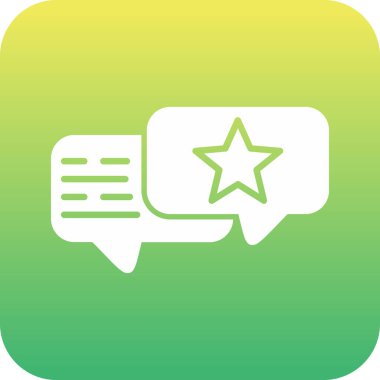 vektör sohbet simgesi, basit ve modern