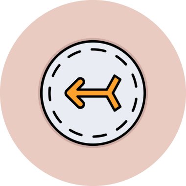 ok simgesi, vektör illüstrasyonu