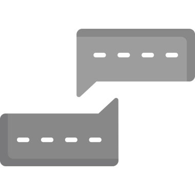 Sohbet baloncukları mesaj simgesini somut biçiminde gönderir