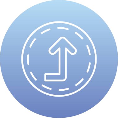 ok simgesinin vektör illüstrasyonu