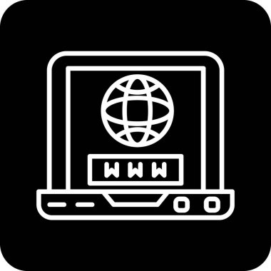 Web sitesi için web tasarımı simgesi