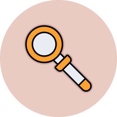 Ara. Web basit illüstrasyonu