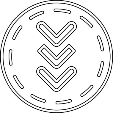 hedef simgesi. Web için hedef vektör simgelerinin özet çizimi