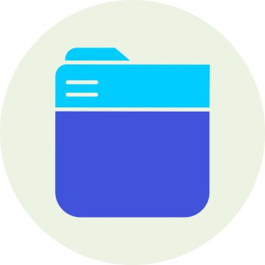 Belge. Web simgesi basit illüstrasyon