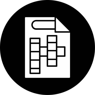 Bir kitabın modern bir simgesinin vektör çizimi