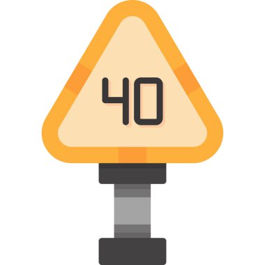 Trafik ışığı simgesi. ağ için trafik ışığı vektör simgelerinin çizgi film çizimi