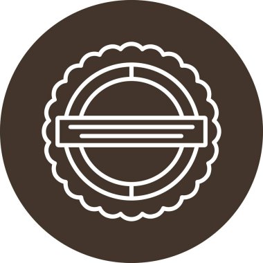 Gıda simgesinin vektör illüstrasyonu