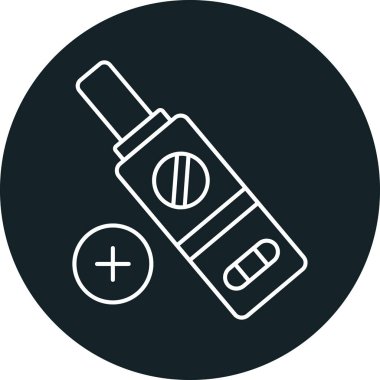 Modern simgenin vektör illüstrasyonu