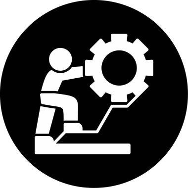 seo modern simgesinin vektör illüstrasyonu