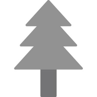 Noel ağacı vektör simgesi