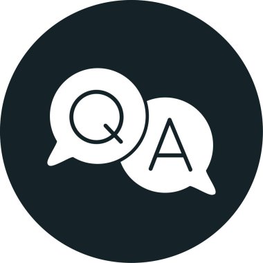 Konuş. Web simgesi basit illüstrasyon