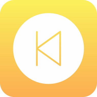 Metin ile izole edilmiş bir düğmenin kare simgesinin gösterimi