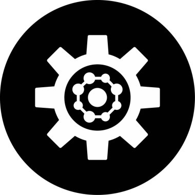 vektör glifini düz simge olarak ayarla